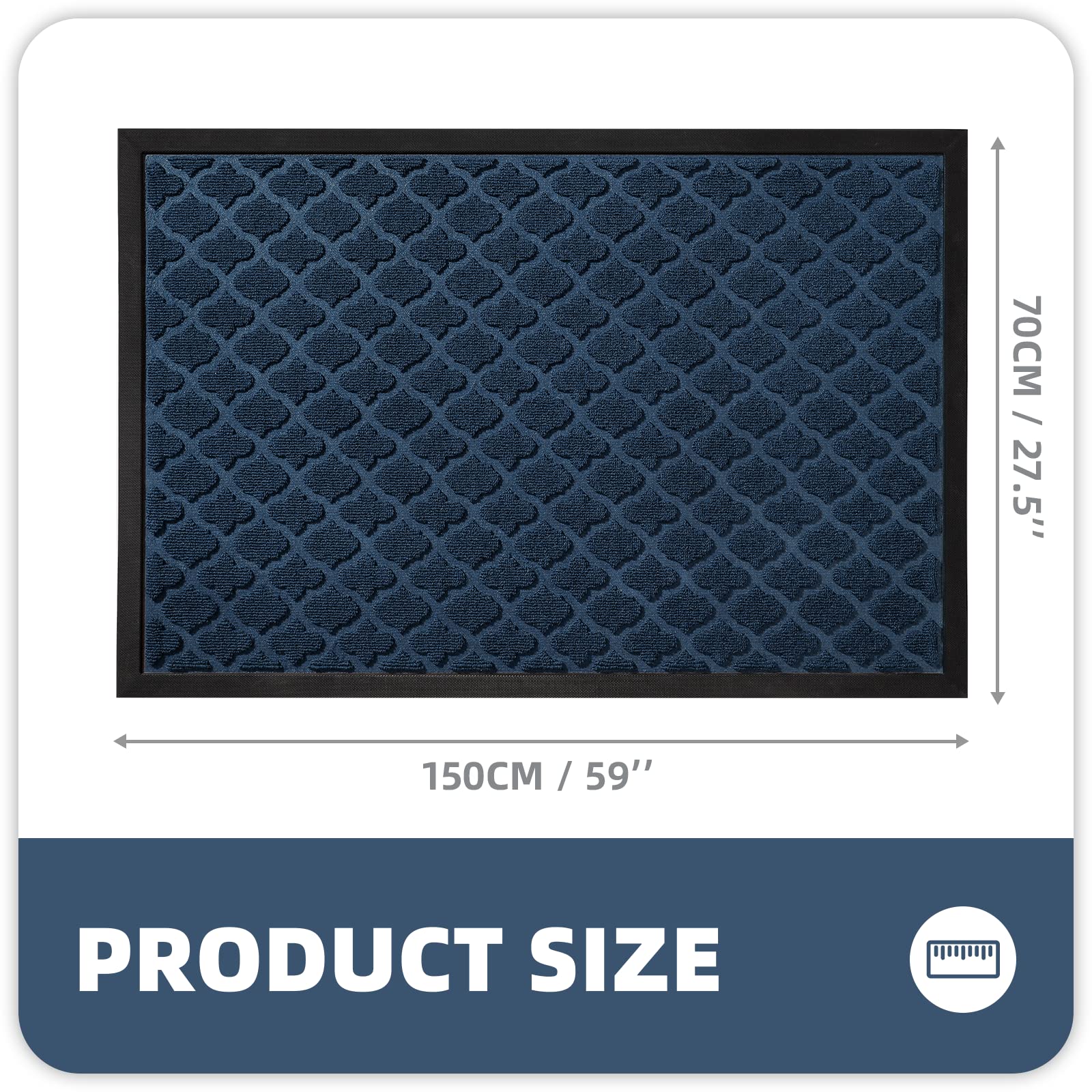 Amazon.com : Color&Geometry Front Door Mat Outdoor Doormat for